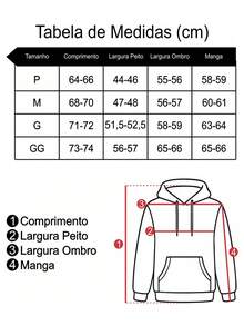 Moletom Canguru Unissex Dragão Oriental Estampa Grande Streetwear Urbano Premium Flanelado Inverno Casual Confortável - Vermelho - Visão 3