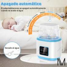 Esterilizador Calentador De Biberones Himylife Para Bebé 150w Seguroo Eficiente Practico Con Termostato Para Mamilas Leche Materna O Formula, calienta 4 Biberonesne - Tipo de Enchufe A USA (110-127V) - Ver 4