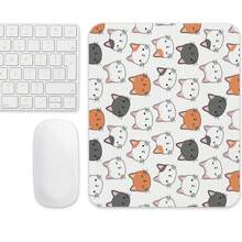 Rectangular Mousepad, Minimalist Kitten Wallpaper - A - Xem 4