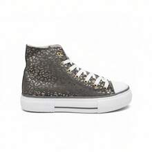 Women Casual Athletic Shoes - Grey - View 2
