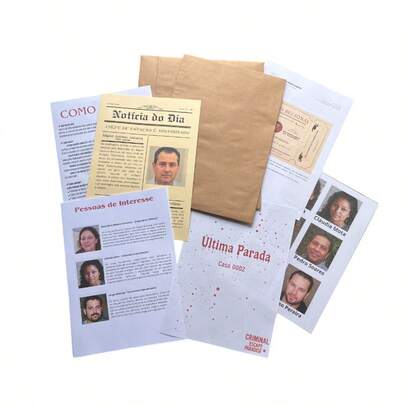 Jogo Detetive Investigação Criminal Casos Criminais 0002