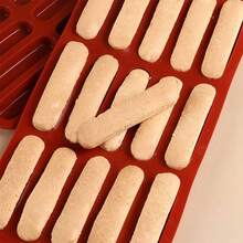 Commercial Silicone Tiramisu Finger Cookies Mold Non-Stick DIY Baking Tools For Household High-Temperature Resistant 15-Diy - View 1