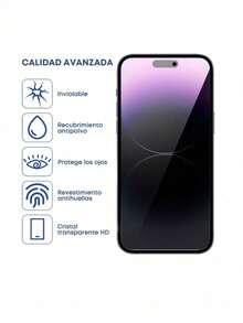 2 Piezas Mica Privacidad Cristal Templado 9d compatible con Oppo - Negro - Ver 3