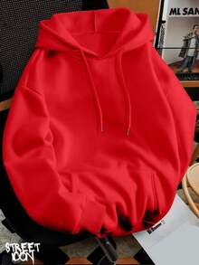 Comfortable Basic Sweatshirt For Everyday Wear. Art, Streetwear, Urban Culture, Street Fashion, Street, Graffiti, Tagging, Skater, Unisex, Men's, Women's, Sweatshirt, 50% Cotton, 50% Polyester, Top Premium Streetwear, New Release, Immediate Shipping, Various Colors!! - 紅色 - 查看 1