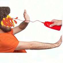 2026恶作剧减压挤压瓶，逼真的沙拉酱可填充玩具，适合作为生日、返校、复活节、节日的搞笑礼物 - 彩色 - 查看 2