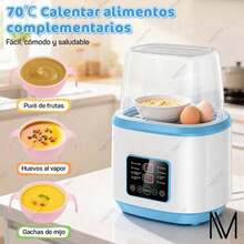 Esterilizador Calentador De Biberones Himylife Para Bebé 150w Seguroo Eficiente Practico Con Termostato Para Mamilas Leche Materna O Formula, calienta 4 Biberonesne - Tipo de Enchufe A USA (110-127V) - Ver 7