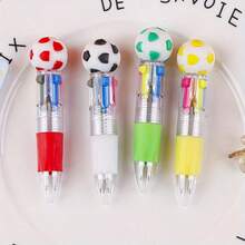 6/12pcs Football Themed Party Gifts - Assorted Ballpoint Pens, Funny New Year Gifts For Sports Enthusiasts, Various Styles Available. Football Pens, Mini Multicolor Pens, Cute & Fun 4-In-1 Pens, Bulk Ballpoint Pens, Birthday Gifts, Easter Teacher Supplies, Perfect Football Party Favors, Random Styles - Sets - View 6