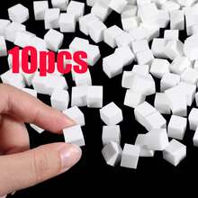400pcs Mini Nail Sponges, Nail Art Sponges For Gradient Nail Design, Square Nail Sponge Applicator, Professional Nail Salon And Home Use - White - View 9