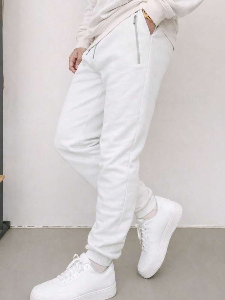 Nes Sport Men Sweatpants - trắng - Xem 3