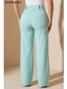 Women Pants - Cadet Blue - View 3