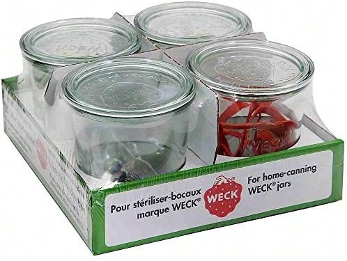 Weck - Airtight Kitchen Container - White - View 1