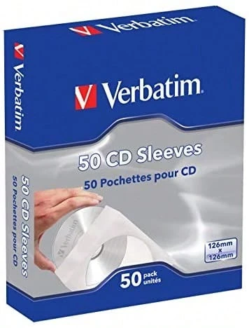 Verbatim Fundas de CD, paq 50 - Ver 1