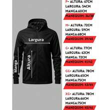 Corinthians Windbreaker Jacket With Number On Back, Waterproof - Black - View 2