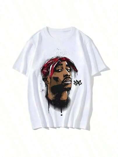 Camiseta Refrescante de Verano de Moda, Estilo Rapper, Top Hop Urbano, Camiseta de Manga Corta para Hombre, Camisetas Harajuku, Ropa Oversize (1)