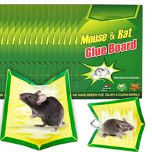 10 TRAMPAS PARA RATONES, RATAS, PEGAMENTO FUERTE, PEGAMENTO FUERTE, YESO CON SABOR, COMPRAR TRAMPA, Trampa pegajosa pequeña para insectos. - B - View 11