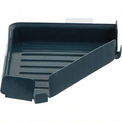 Kitchen Sink Storage Basket With Suction Cup 12.59X8.66X1.96 Inch Hanging Drain Rack Organizer Sponge Fruit And Gadget Holder