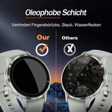 黑色硅胶边框手表屏幕保护膜 3 片装，适用于三星 Galaxy Watch8-40mm/44mm、Watch7-40mm/44mm、Watch8 Classic-46mm、Watch7 Ultra/8 Ultra，黑色硅胶边框，无气泡，无白边（非玻璃材质），防刮花，易于安装，高清透明，智能手表保护膜，兼容三星配件，春季周年纪念礼物 - 彩色 - 查看 8