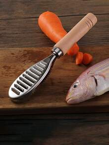 Dụng cụ cạo vảy cá bằng thép không gỉ, dao cạo vảy cá, dụng cụ chuyên dụng để cạo vảy cá dùng trong gia đình. - Xem 1