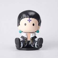 1 pieza Figura de personaje de dibujos animados de PVC, en posición sentada, figura de acción, regalo coleccionable, apto para adultos de 14+ años - Multicolor - Ver 4