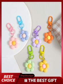 这款春日花卉图案的柔和色调钥匙扣，非常适合可爱风格的女性。它是送给闺蜜的绝佳礼物，也可以用作包包挂饰，或者作为一份独特的礼物送给女朋友。 - 查看 1