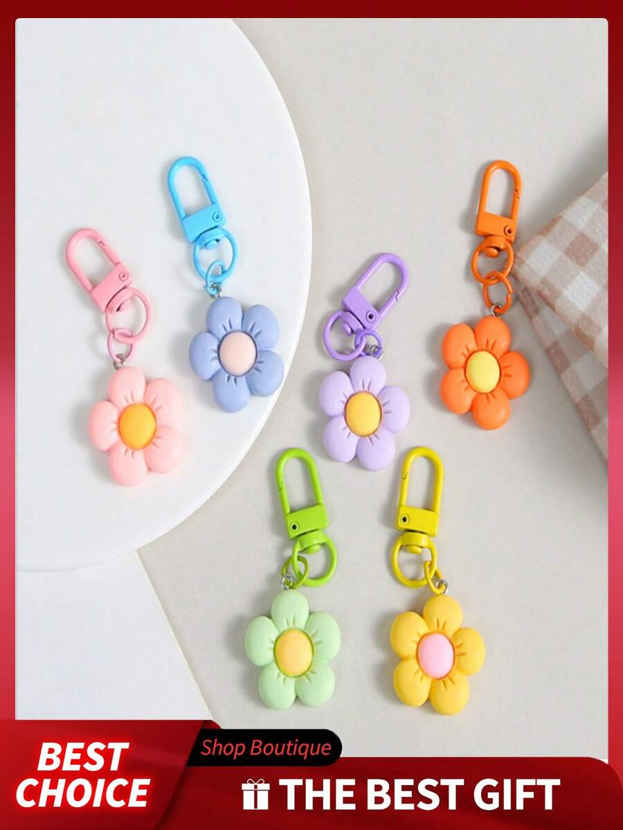 这款春日花卉图案的柔和色调钥匙扣，非常适合可爱风格的女性。它是送给闺蜜的绝佳礼物，也可以用作包包挂饰，或者作为一份独特的礼物送给女朋友。 - 查看 1