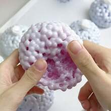 Handmade Sticky Rice Ball Squeeze Toy, DIY Stress Relief Gift - Multicolor - View 6