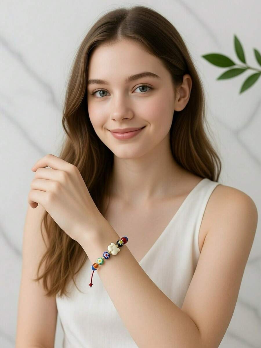 pulsera elefantes - Multicolor - Ver 1