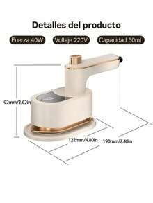 Steam Presses - White - View 2