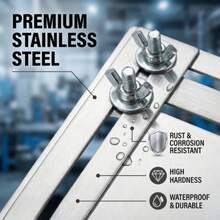 用于展示窗户规格的可调节角度工具。泥瓦匠展示了可调节框架角度 - Slivery - 查看 9