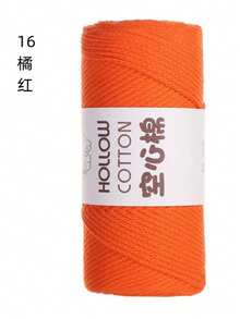 2mm Hollow Cotton Yarn For DIY Crochet Bags, Handmade Knitting, Hats, Round Cord, Pearl Yarn - Multicolor - View 34