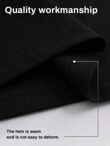 Men's Rose Graphic Size Plus Double Sided Digital Printed 220g T Shirt Streetwear 100% Cotton Casual Graphic Tee Anti Social Club Fashion - Black - View 4