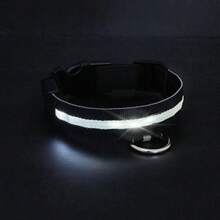 Collar Luminoso Led Para Perro Nocturna Color Aleatorio Usb Multicolor - Multicolor - Ver 9