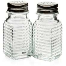 Set Salero Y Pimentero De Vidrio 2pz Especieros Modernos - TRANSPARENTE - Ver 5