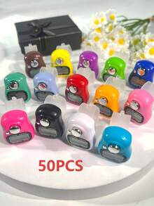 迷你电子手指计数器/环形手动计数器，手压式人流量计数器，随机颜色Tasbih，小巧可爱，使用方便，适用于编织，祈祷计数等。 - 彩色 - 查看 39