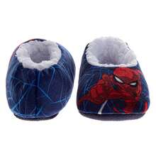 Marvel Spider Man Slippers For Boys Cozy Padded Home Use Soft Non Slip (Toddler Sizes 5-10, Little Kid Sizes 11-12) - Blue - View 8