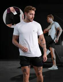 Logo Compression Shorts - Negro - Ver 1