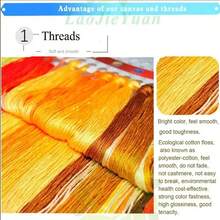 LaoJieYuan 2026 New Style River Scenery Cross Stitch Kit Beautiful Counted Printed Canvas Set Stitches Threads Embroidery Handmade Crafts Gift Diy Kit Crafts Embroidered Embroidery Kit Cross Stitch Kits Crochet Kit Punch Needle Kit Sewing Accessories Sewing Kit Embroidery Thread Craft Kit Stitch Stuff Sewing Patterns Crochet Craft Supplies Embroidery Kit Beginners Sewing Pattern - Need to Embroider Yourself - Frame Not Included - View 11