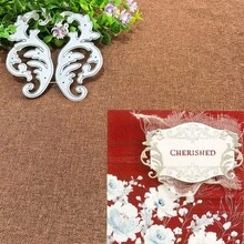 创意蕾丝模具、DIY剪贴簿相册和压花模板、贺卡制作工具、卡片纸切割工艺品、礼品卡制作模板模切。 - 銀色 - 查看 3