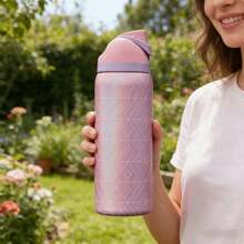 24Oz/32Oz Stainless Steel Water Bottle With Straw For Sports, Travel, And School Sports Water Bottle, Keeps Water Warm For Over 24 Hours, Sealable, Portable, Flip Top, Ideal For Hot And Cold Beverages, Coffee, And Frozen Drinks - G Wicked - View 4