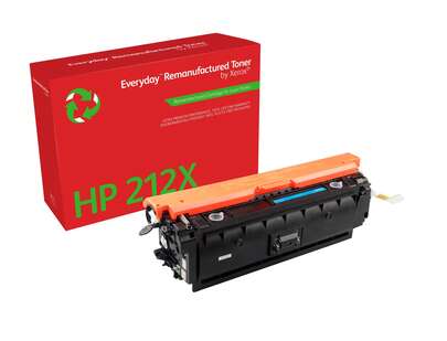  De Everyday Cyan™ toner van Xerox is compatibel met de HP 212X (W2121X) met hoge capaciteit.