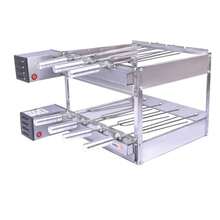 Churrasqueira Elétrica Gira Grill Inox 7 Espetos Grande - A - Visão 6