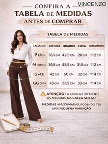 Women's Tailored Trousers, Wide Leg, High Waist, With Belt, Casual, Elegant - 軍綠色 - 查看 2