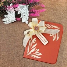 Creative Flower Dies, DIY Scrapbooking Album And Embossing Stencil, Greeting Card Making Tool, Card Paper Cutting Crafts ,Gift Card Making Template Die Cuts. - Silver - View 4