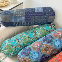 Bohemian Style Candy Pillow, Long Cylindrical Bolster Pillow, Living Room Sofa Lumbar Cushion, Bed Neck Support Pillow, Retro French Style Leisure Pillow - Candy Pillow In Multiple Colors - View 8