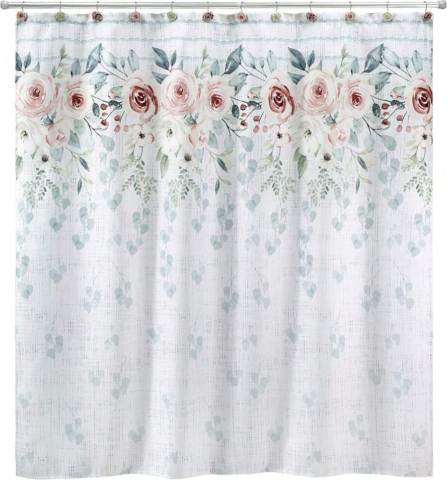 Avanti Linens - Hand Towel, Soft & Absorbent Cotton Towel (Spring Garden Collection) - Multicolor - Ver 1