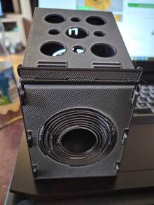 1 pieza Soporte para teléfono inteligente Hitster impreso en 3D - Fácil de ensamblar, regalo perfecto - Negro - Ver 7