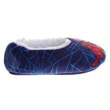 Marvel Spider Man Slippers For Boys Cozy Padded Home Use Soft Non Slip (Toddler Sizes 5-10, Little Kid Sizes 11-12) - Blue - View 3