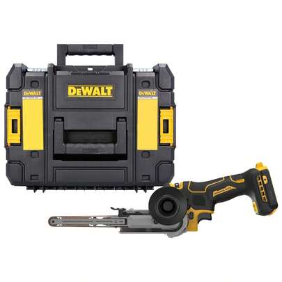  DeWALT DCM200NT-XJ Portable Belt Sander, Black, Yellow