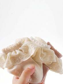 3 đôi tất ren cho bé gái, tất mùa xuân và mùa thu cho trẻ sơ sinh. - Nhiều màu - Xem 3