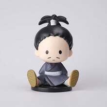 1 pieza Figura de personaje de dibujos animados de PVC, en posición sentada, figura de acción, regalo coleccionable, apto para adultos de 14+ años - Multicolor - Ver 7